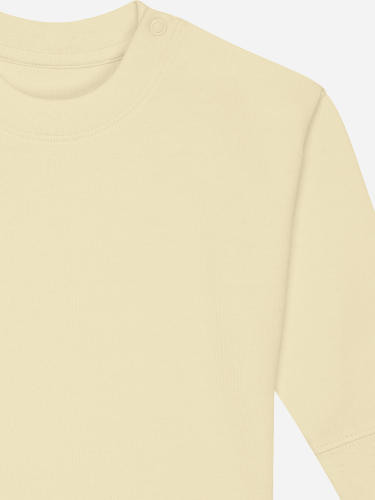 Bio-Baby & Kleinkind Sweater 'Löwe' Farbe: Gelb Detailansicht