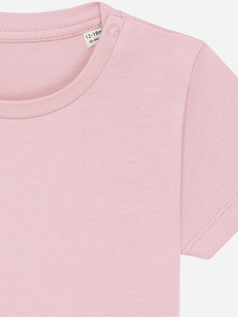 Bio-Kleinkind T-Shirt 'Sternzeichen Schütze' - personalisierbar Farbe: Rosa Detailansicht
