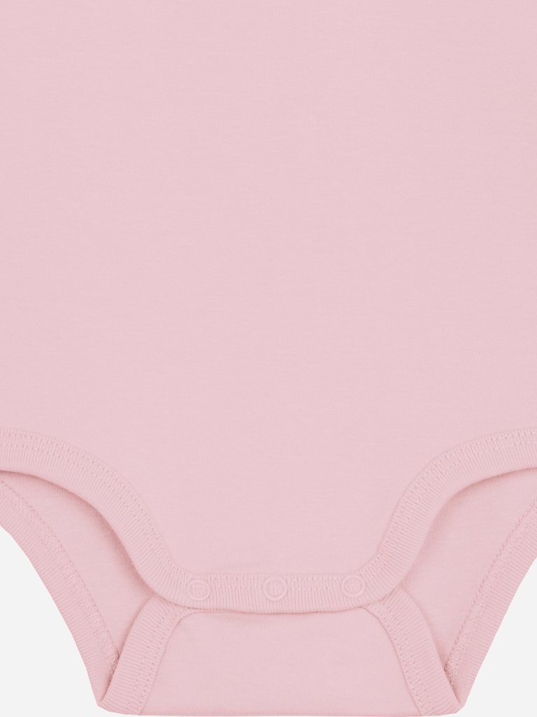 Bio-Baby Body 'Sternzeichen Jungfrau' - personalisierbar Farbe: Rosa Bild 4
