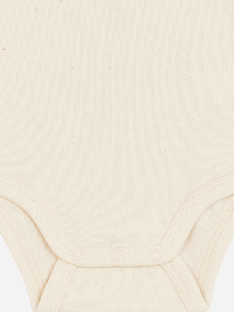 Bio-Baby Body 'Löwe' - personalisierbar Farbe: Beige Bild 3