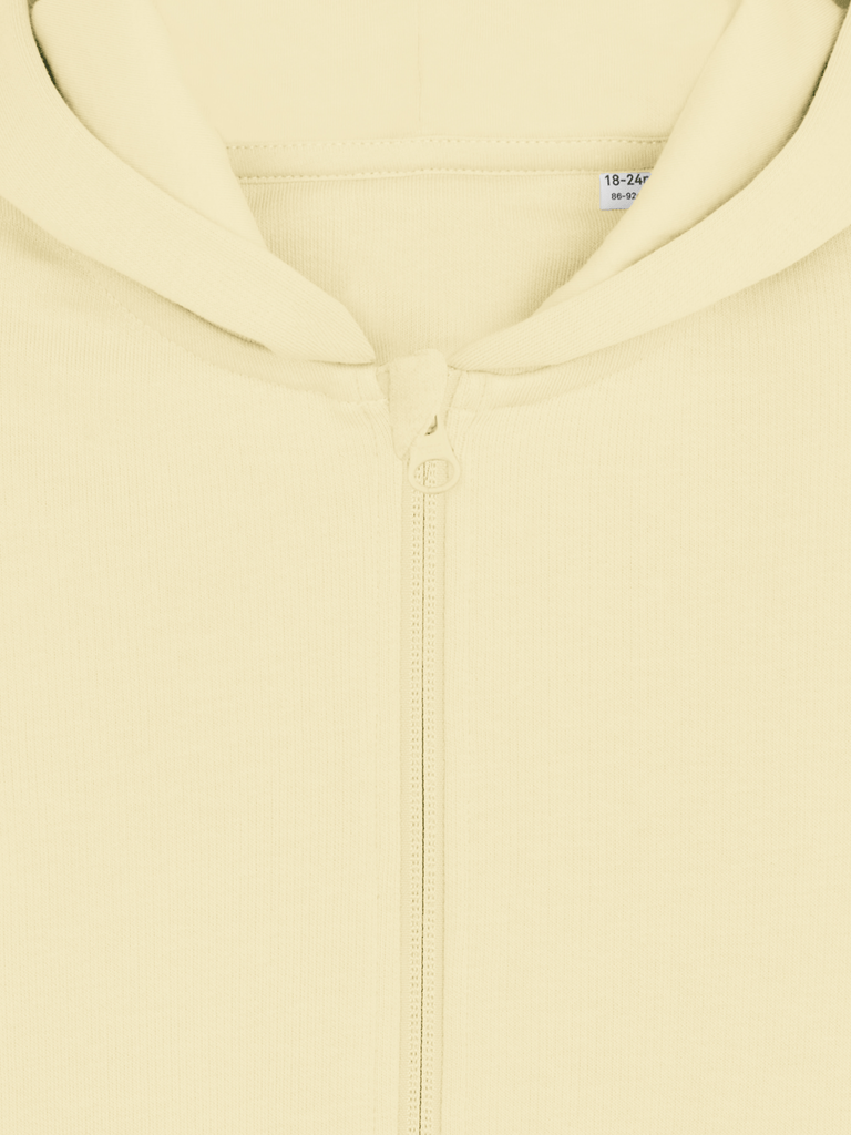 Bio-Baby & Kleinkind Sweatjacke 'Sternzeichen Widder' Farbe: Gelb Detailansicht