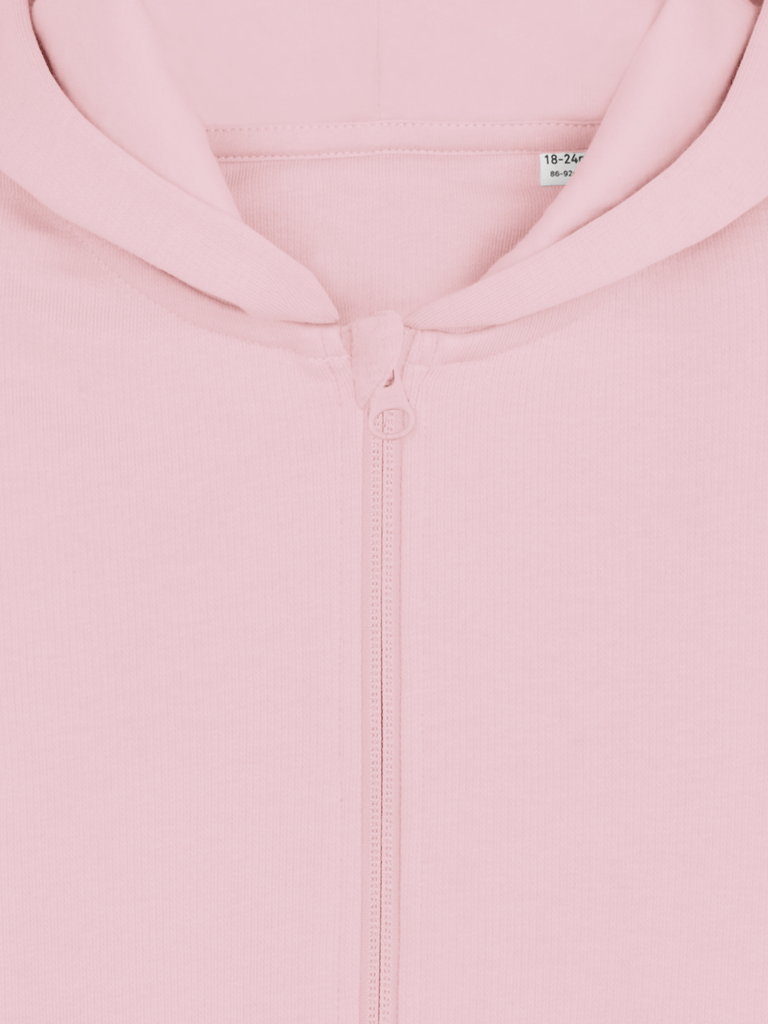 Bio-Baby & Kleinkind Sweatjacke 'Ziege' Farbe: Rosa Detailansicht