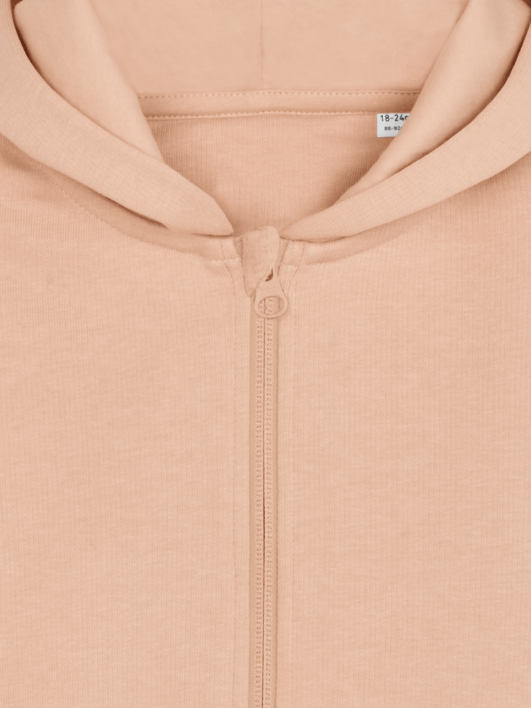 Bio-Baby & Kleinkind Sweatjacke 'Sternzeichen Fische' Farbe: Orange Detailansicht