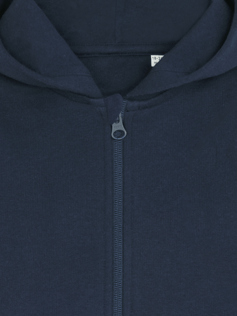 Bio-Baby & Kleinkind Sweatjacke 'Sternzeichen Fische' Farbe: Marineblau Detailansicht