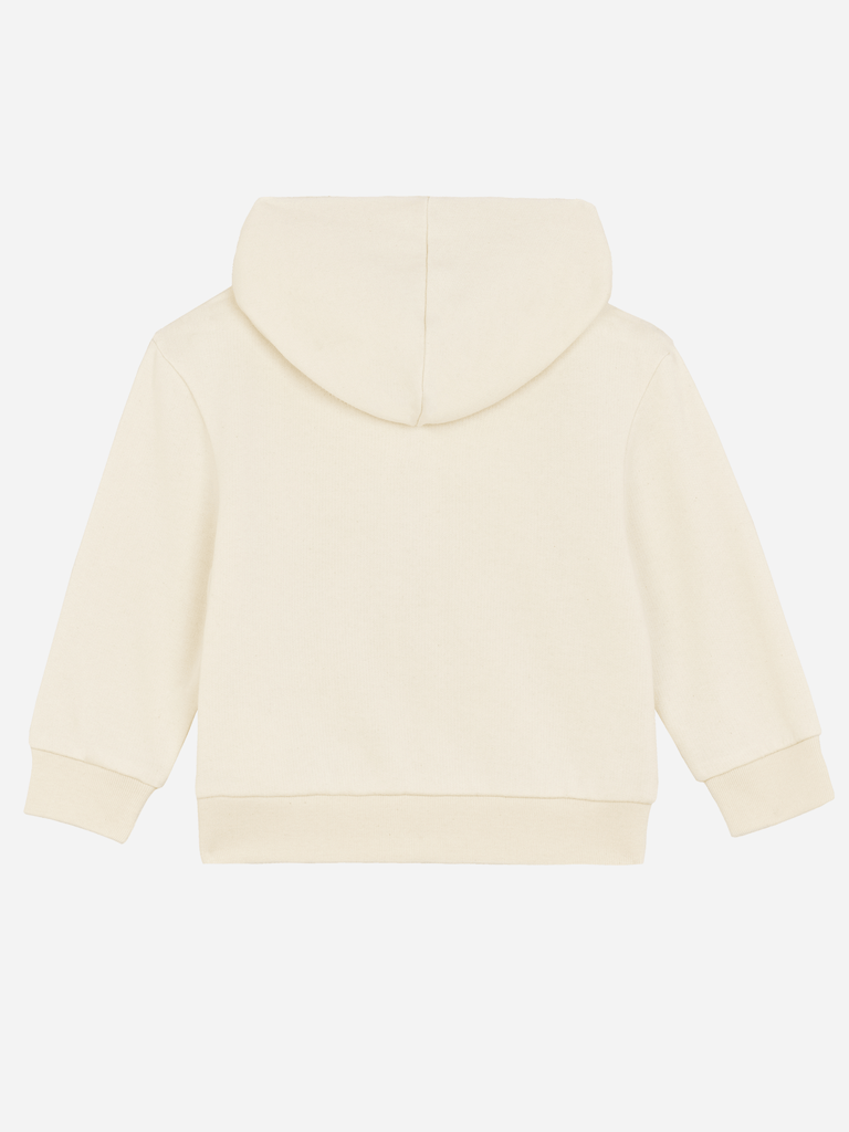 Bio-Baby & Kleinkind Sweatjacke 'Löwe' Farbe: Beige Rücksansichtansicht